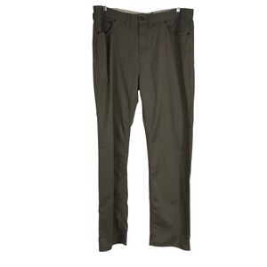 PrAna Men's Khaki Straight Leg Casual Outdoor Pants Size 40